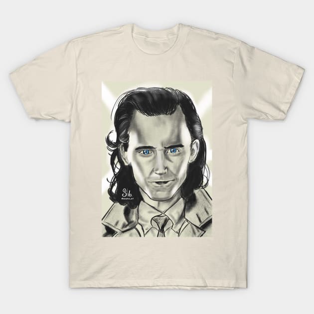 Loki - Tom Hiddleston T-Shirt by AC Salva